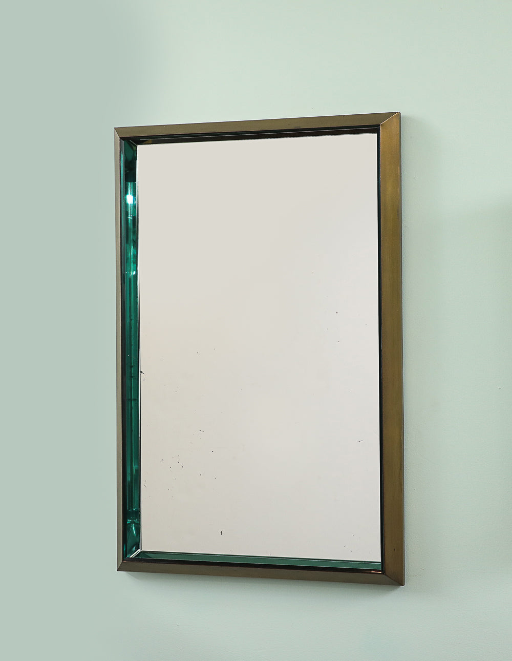 Rare Mirror Model No. 2127A by Max Ingrand for Fontana Arte