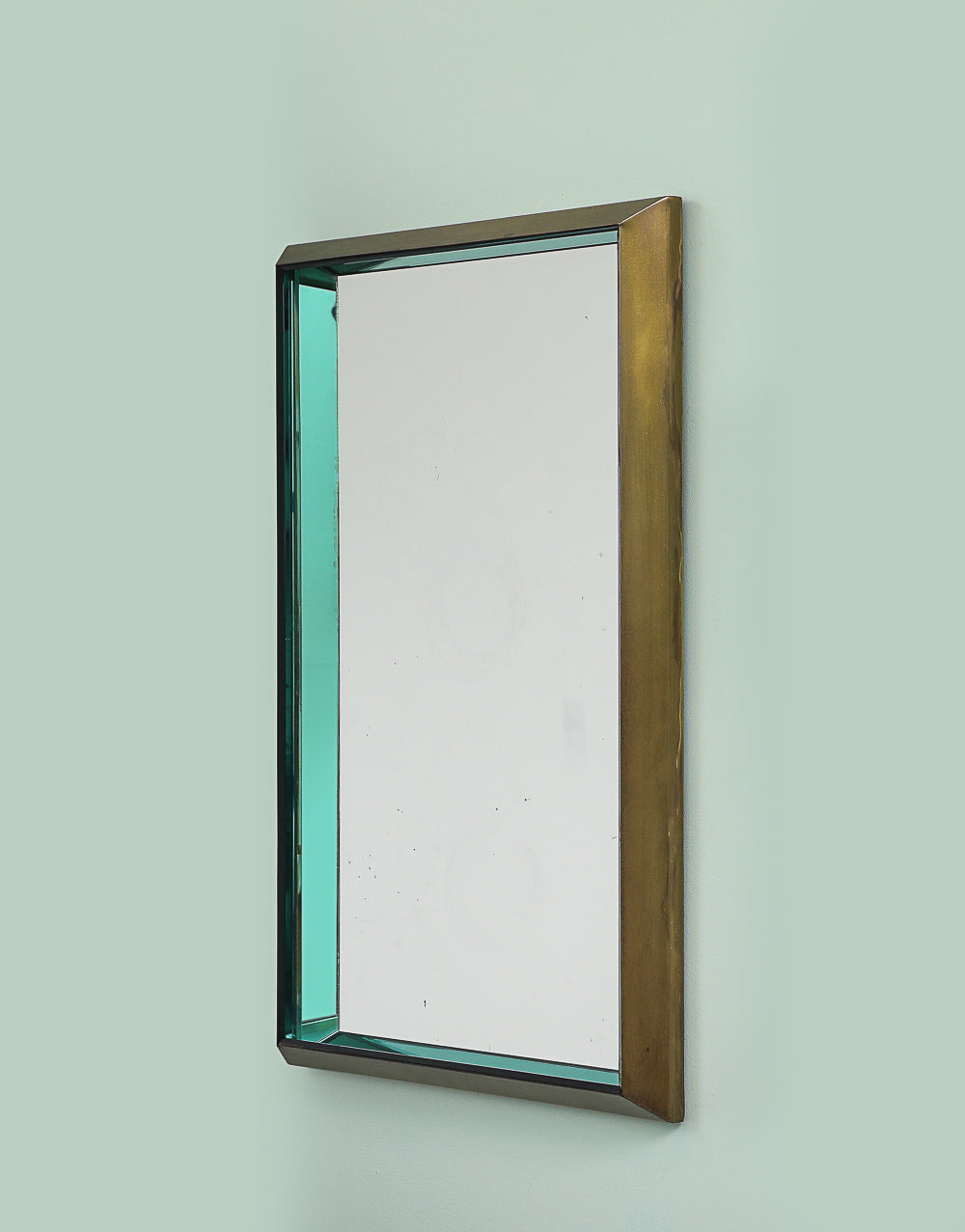 Rare Mirror Model No. 2127A by Max Ingrand for Fontana Arte