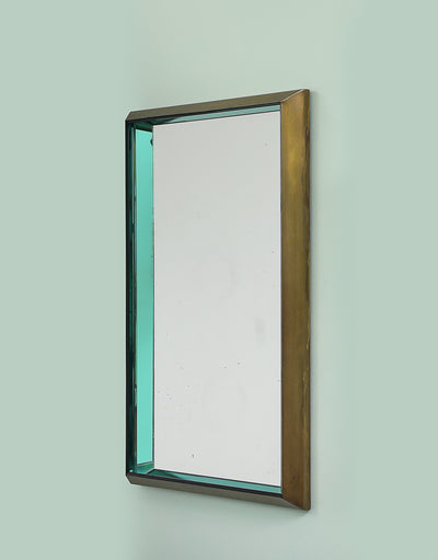 Rare Mirror Model No. 2127A by Max Ingrand for Fontana Arte