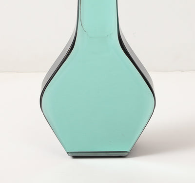 Rare Colored Glass Vase, Model No. 2122 by Max Ingrand for Fontana Arte