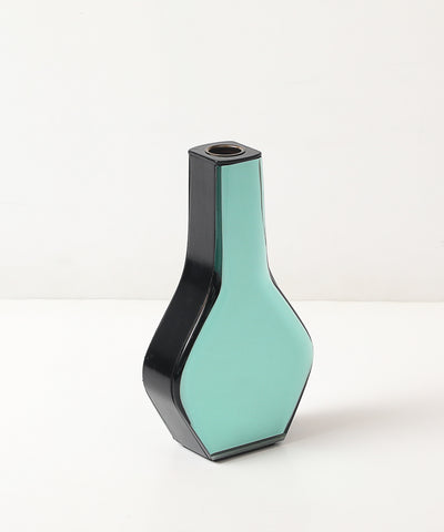 Rare Colored Glass Vase, Model No. 2122 by Max Ingrand for Fontana Arte