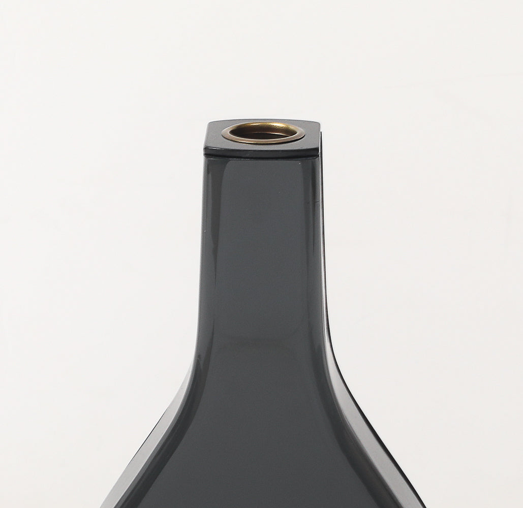 Rare Colored Glass Vase, Model No. 2122 by Max Ingrand for Fontana Arte