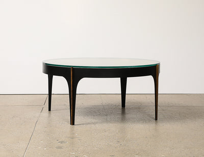 Model 1744, Circular Cocktail Table by Max Ingrand for Fontana Arte