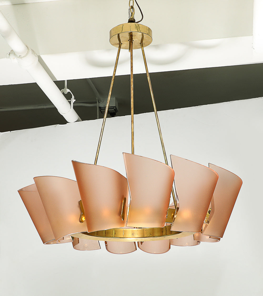 Rare Ceiling Fixture by Max Ingrand for Fontana Arte