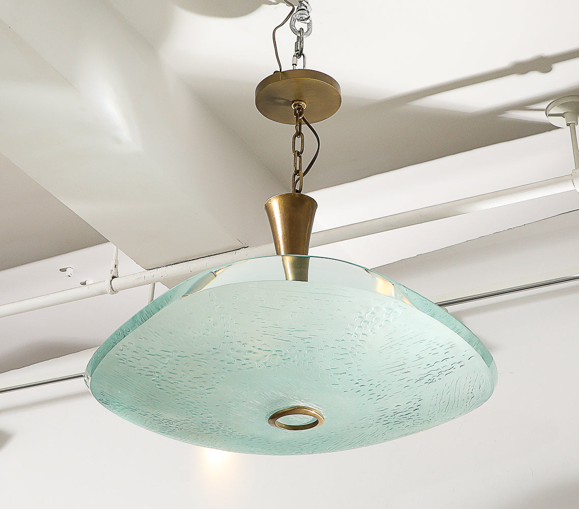 Rare Ceiling Light No. 2067 by Max Ingrand for Fontana Arte