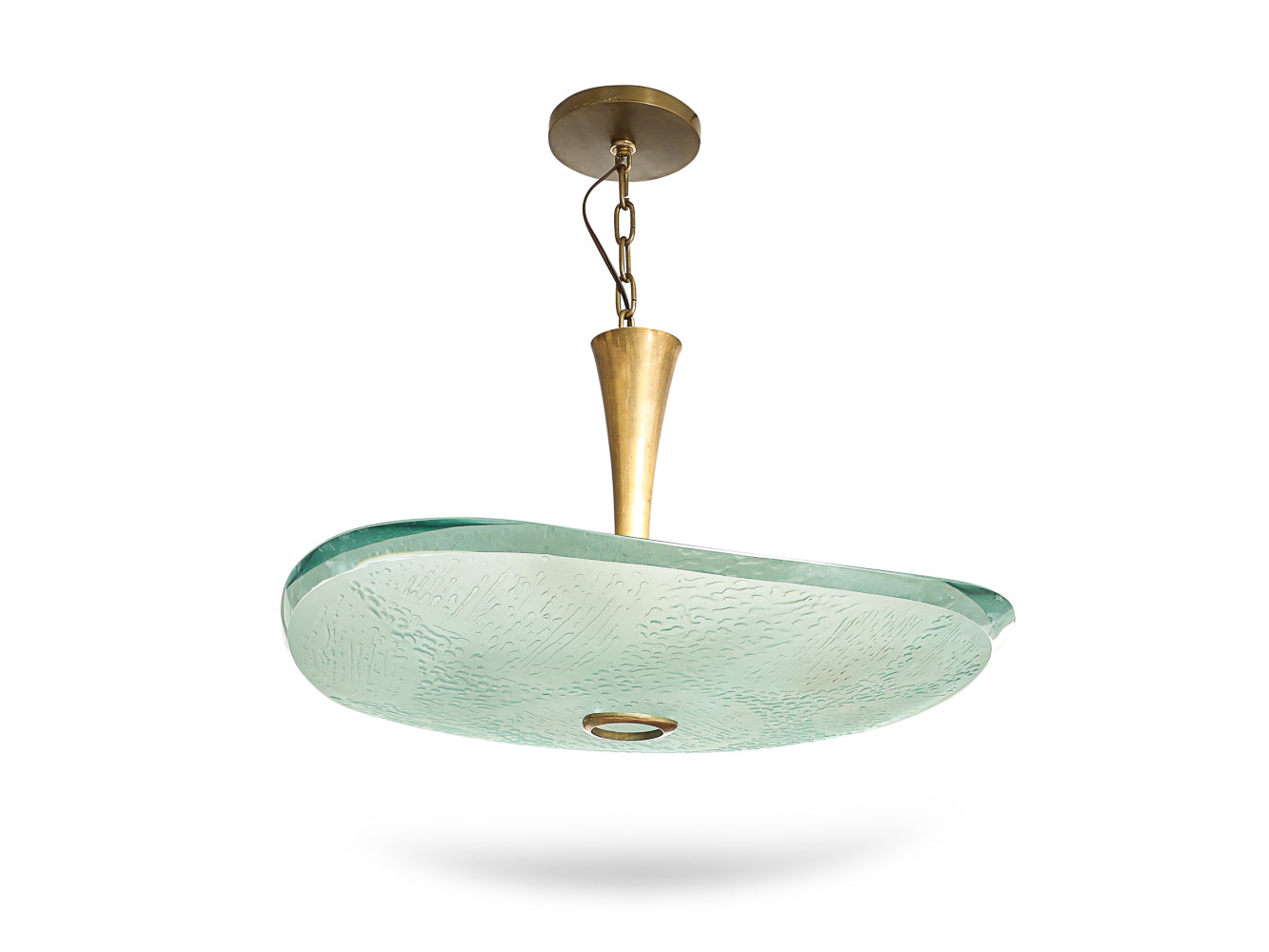 Rare Ceiling Light No. 2067 by Max Ingrand for Fontana Arte