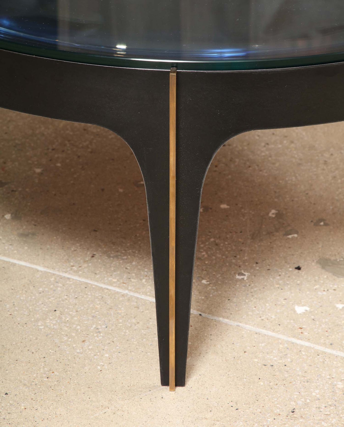 Model 1744, Circular Cocktail Table by Max Ingrand for Fontana Arte