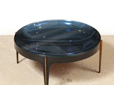 Model 1744, Circular Cocktail Table by Max Ingrand for Fontana Arte
