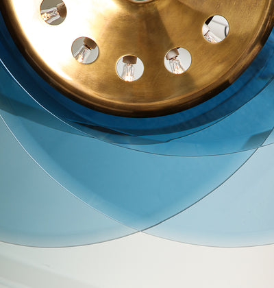 Rare 12-Light Chandelier by Max Ingrand for Fontana Arte
