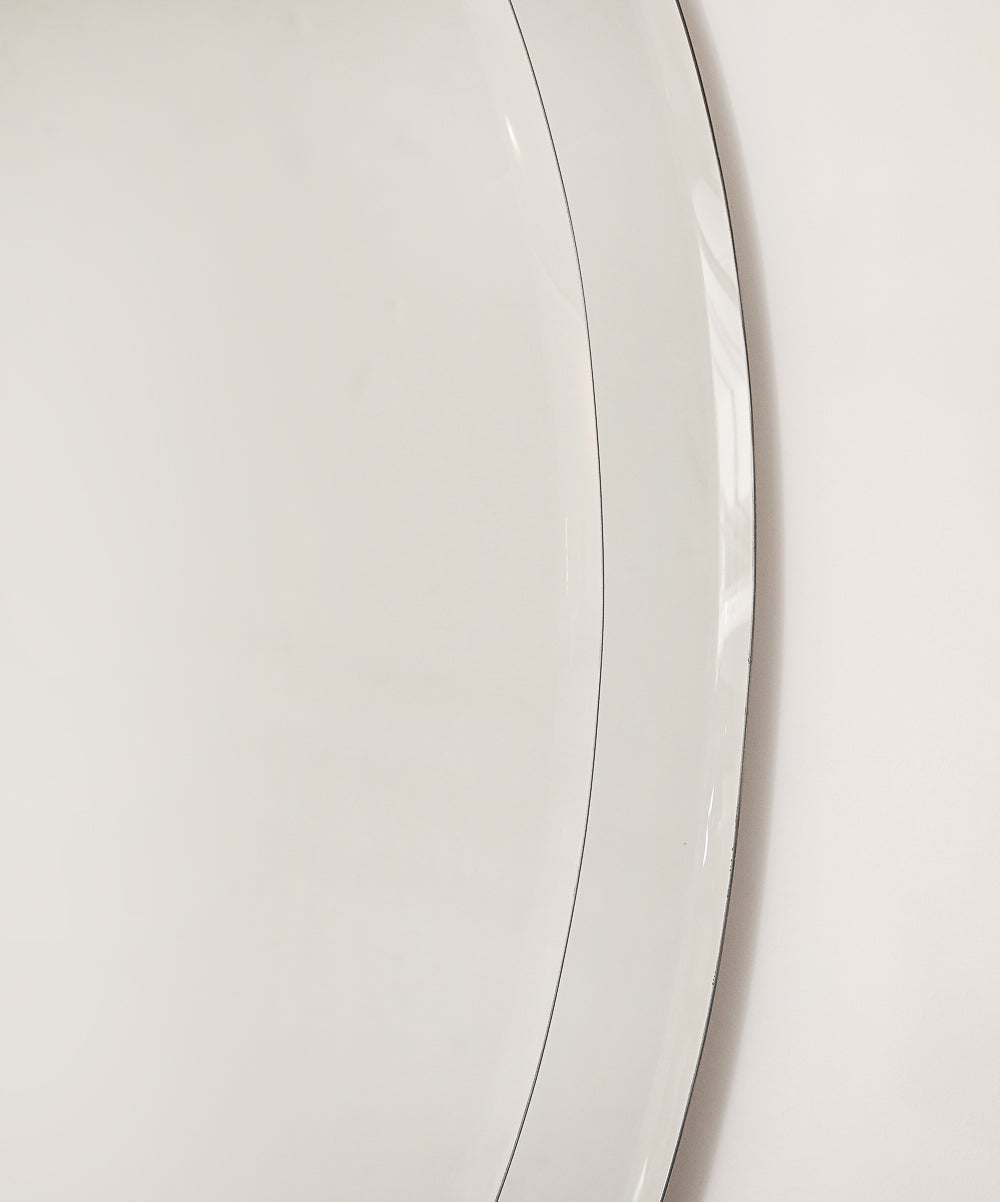 Oval Wall Mirror by Fontana Arte