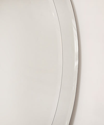 Oval Wall Mirror by Fontana Arte