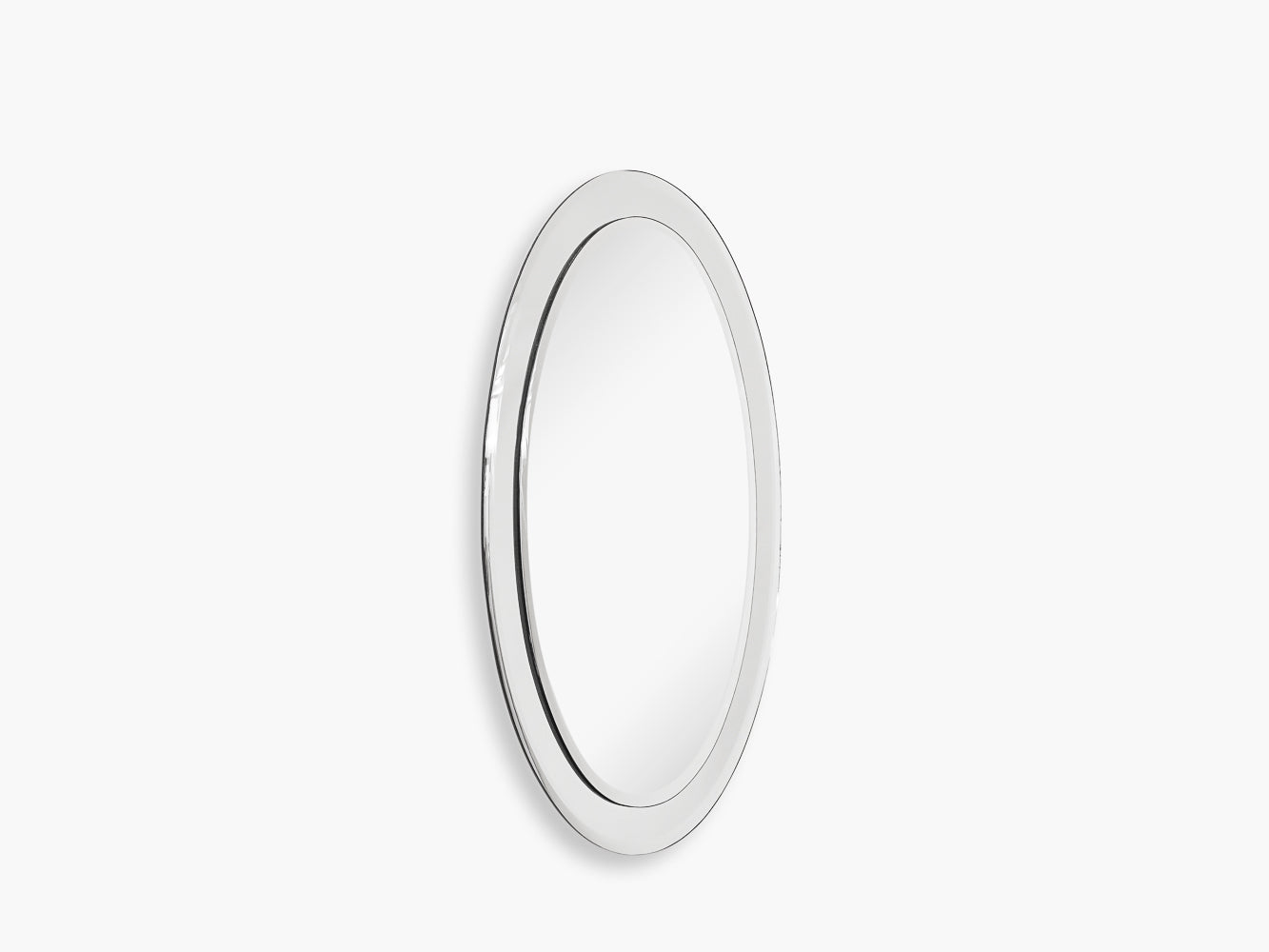 Oval Wall Mirror by Fontana Arte