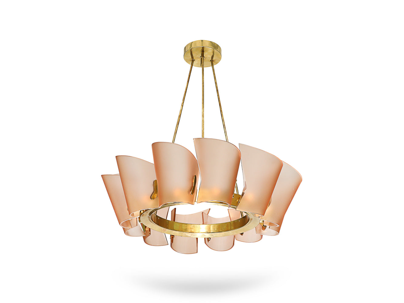 Rare Ceiling Fixture by Max Ingrand for Fontana Arte