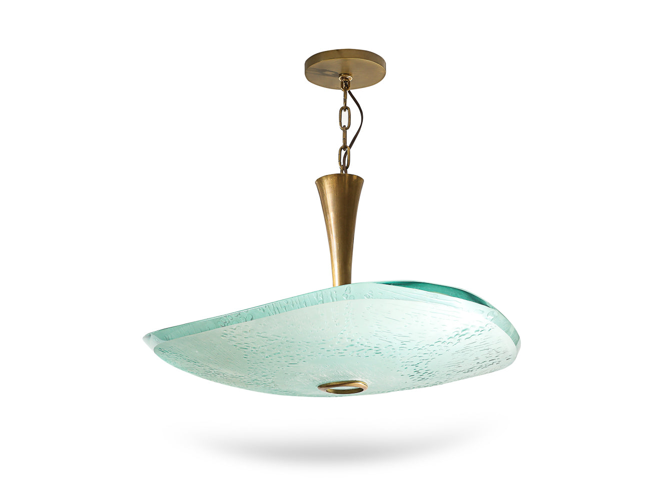 Rare Ceiling Light No. 2067 by Max Ingrand for Fontana Arte