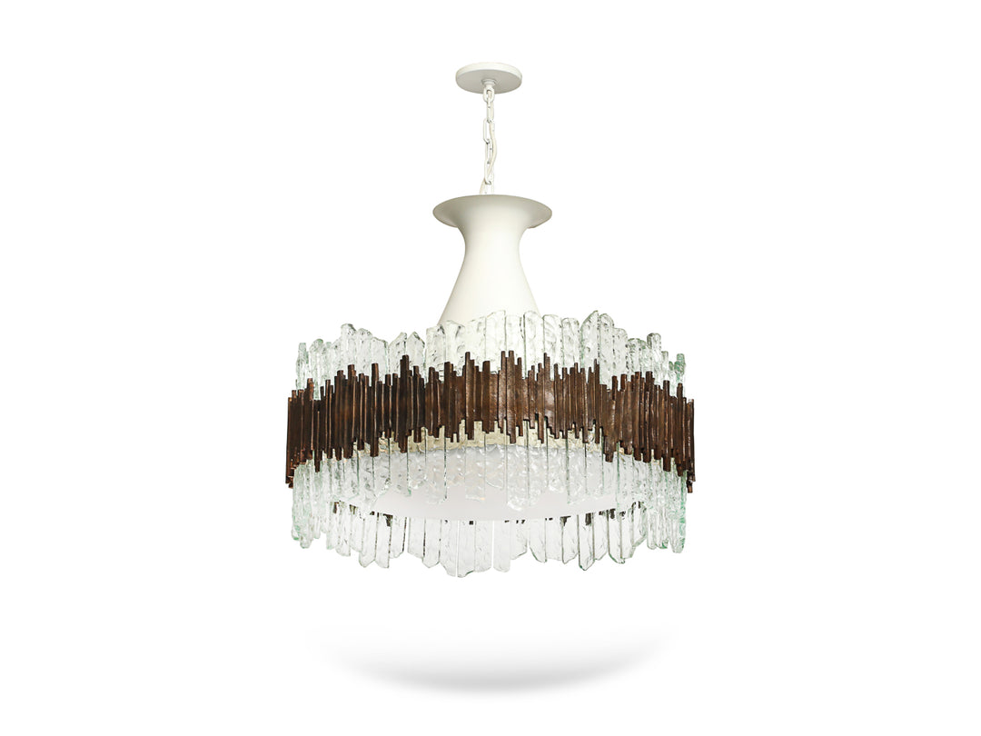 アート・デザイン・音楽 CHAMBER of CURIOSITIES Rare Large-Scale Chandelier by Max Ingrand for Fontana Arte