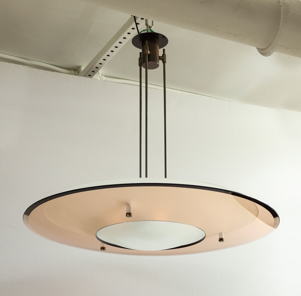 No. 2097 Chandelier by Max Ingrand for Fontana Arte