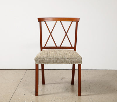 Set of 8 Diamond-Back Dining Chairs by Ole Wanscher