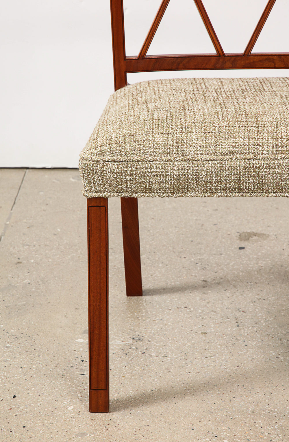 Set of 8 Diamond-Back Dining Chairs by Ole Wanscher – Donzella LTD.