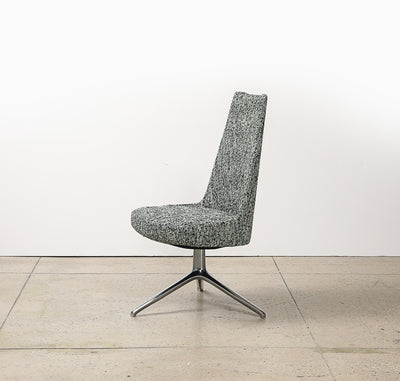 High Back Swivel Chair by Osvaldo Borsani & Valeria Fantoni