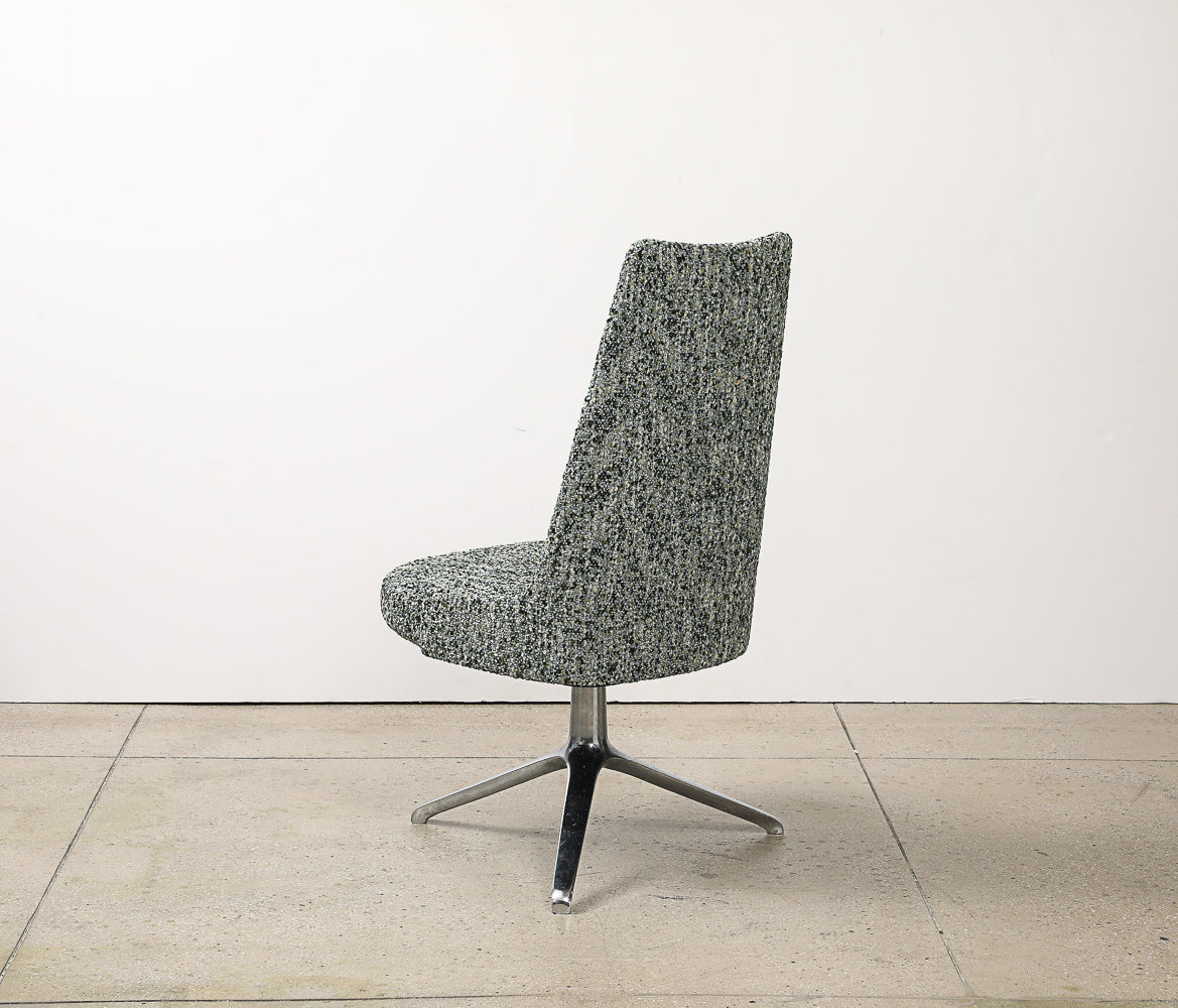 High Back Swivel Chair by Osvaldo Borsani & Valeria Fantoni