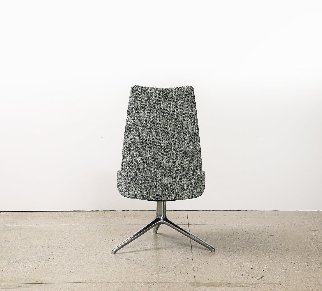 High Back Swivel Chair by Osvaldo Borsani & Valeria Fantoni