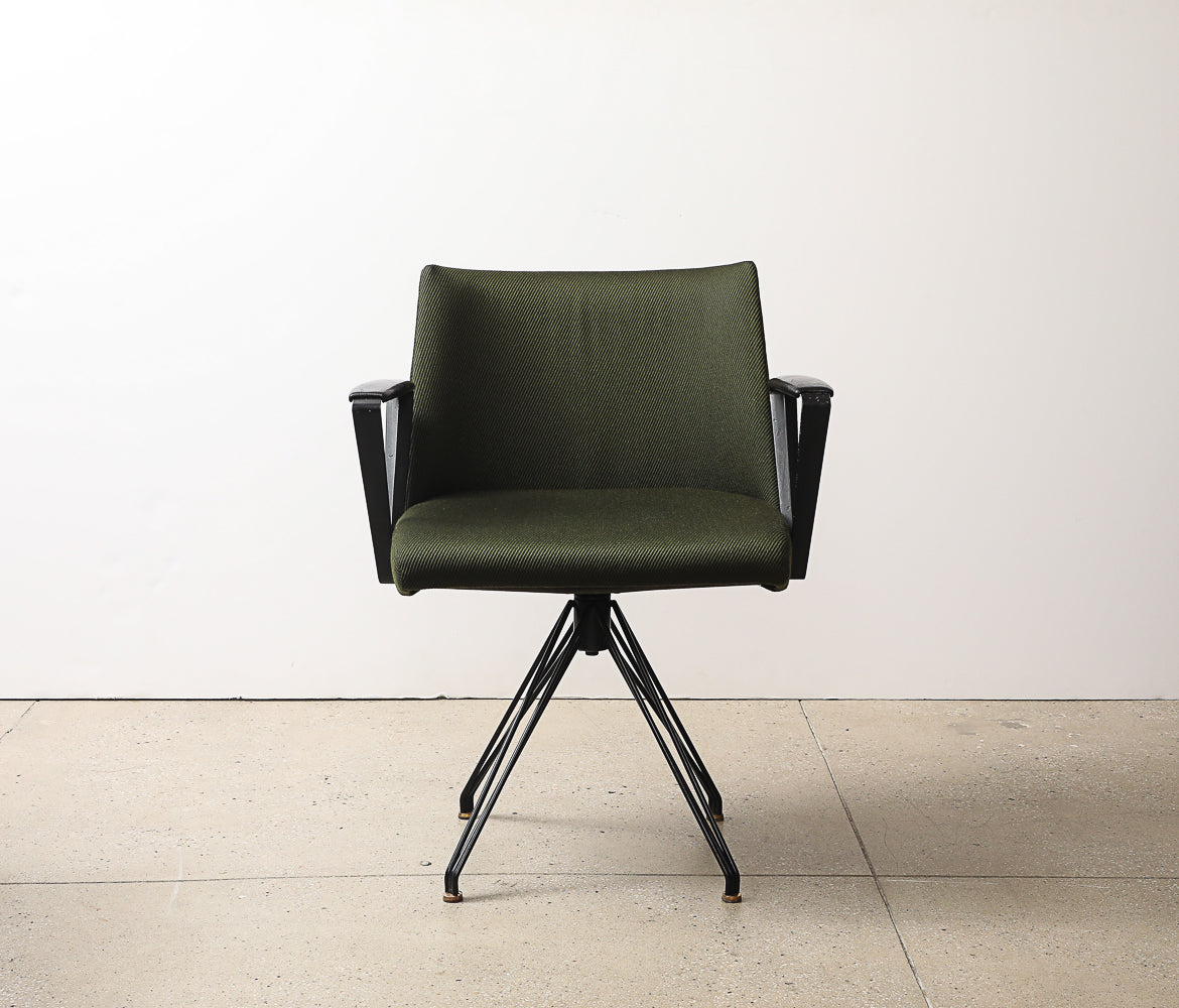 P99 Swivel Pull-Up Chair by Osvaldo Borsani for Tecno