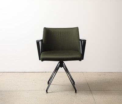 P99 Swivel Pull-Up Chair by Osvaldo Borsani for Tecno