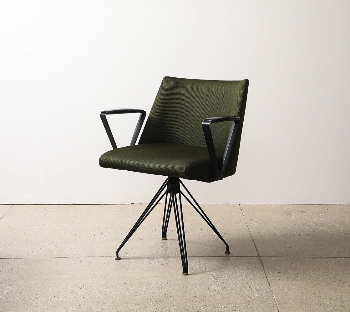 P99 Swivel Pull-Up Chair by Osvaldo Borsani for Tecno