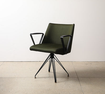 P99 Swivel Pull-Up Chair by Osvaldo Borsani for Tecno