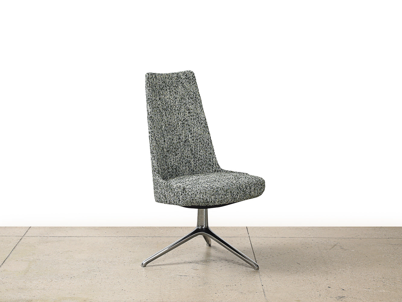 High Back Swivel Chair by Osvaldo Borsani & Valeria Fantoni