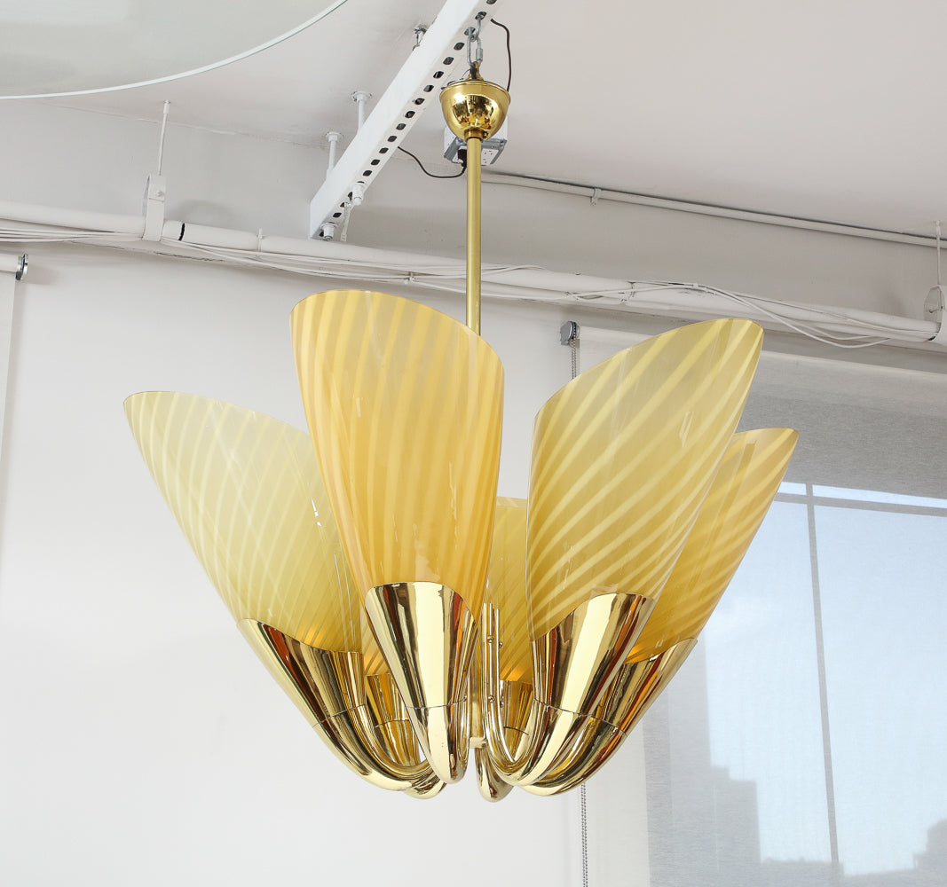 Large Scale Chandelier by Paavo Tynell
