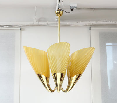 Large Scale Chandelier by Paavo Tynell