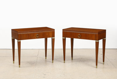 Pair of Bedside Tables by Paolo Buffa