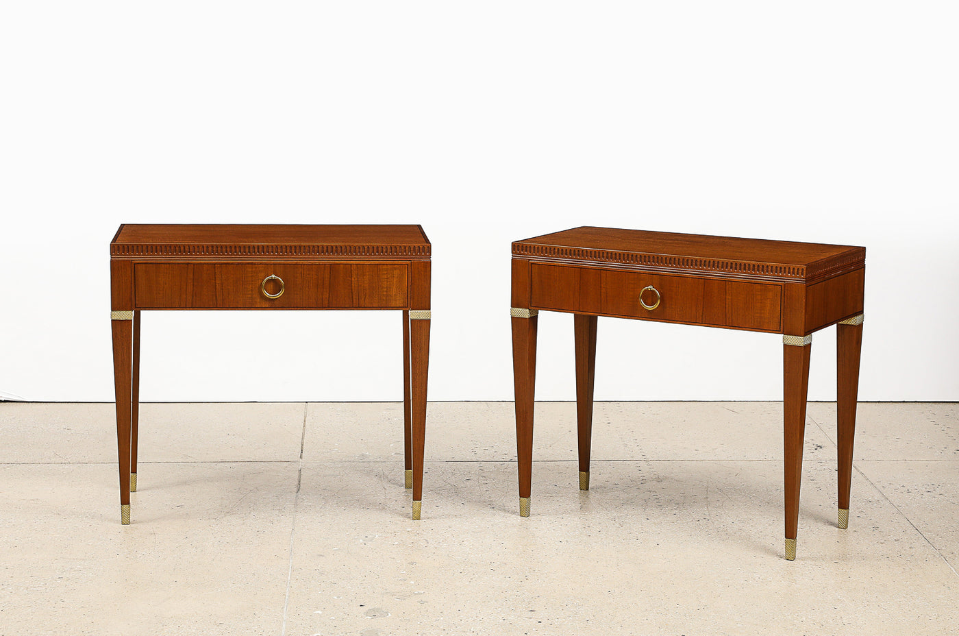 Pair of Bedside Tables by Paolo Buffa