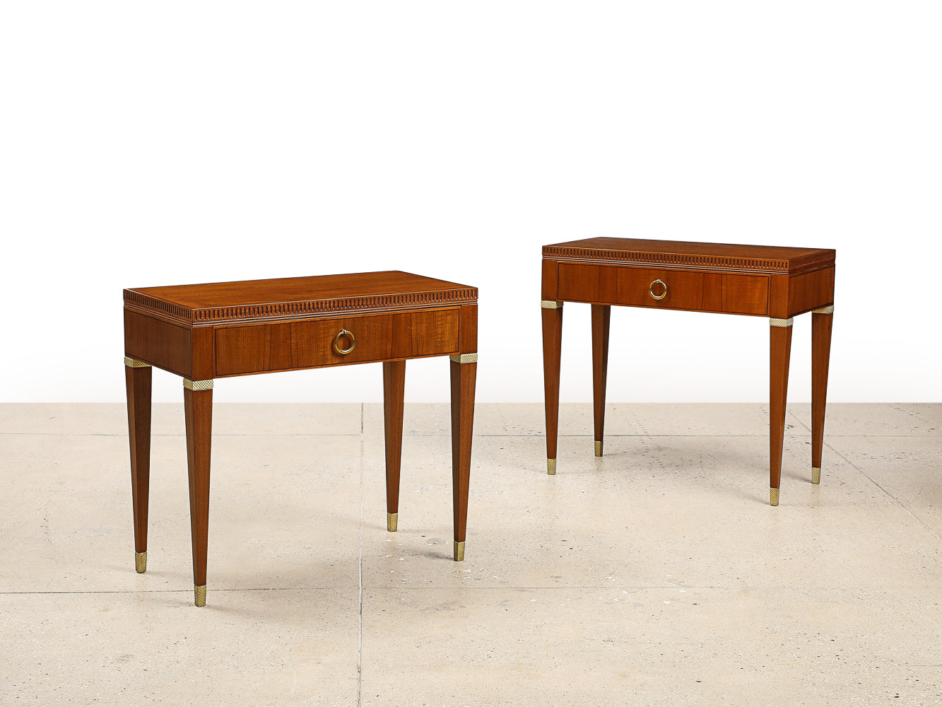 Pair of Bedside Tables by Paolo Buffa