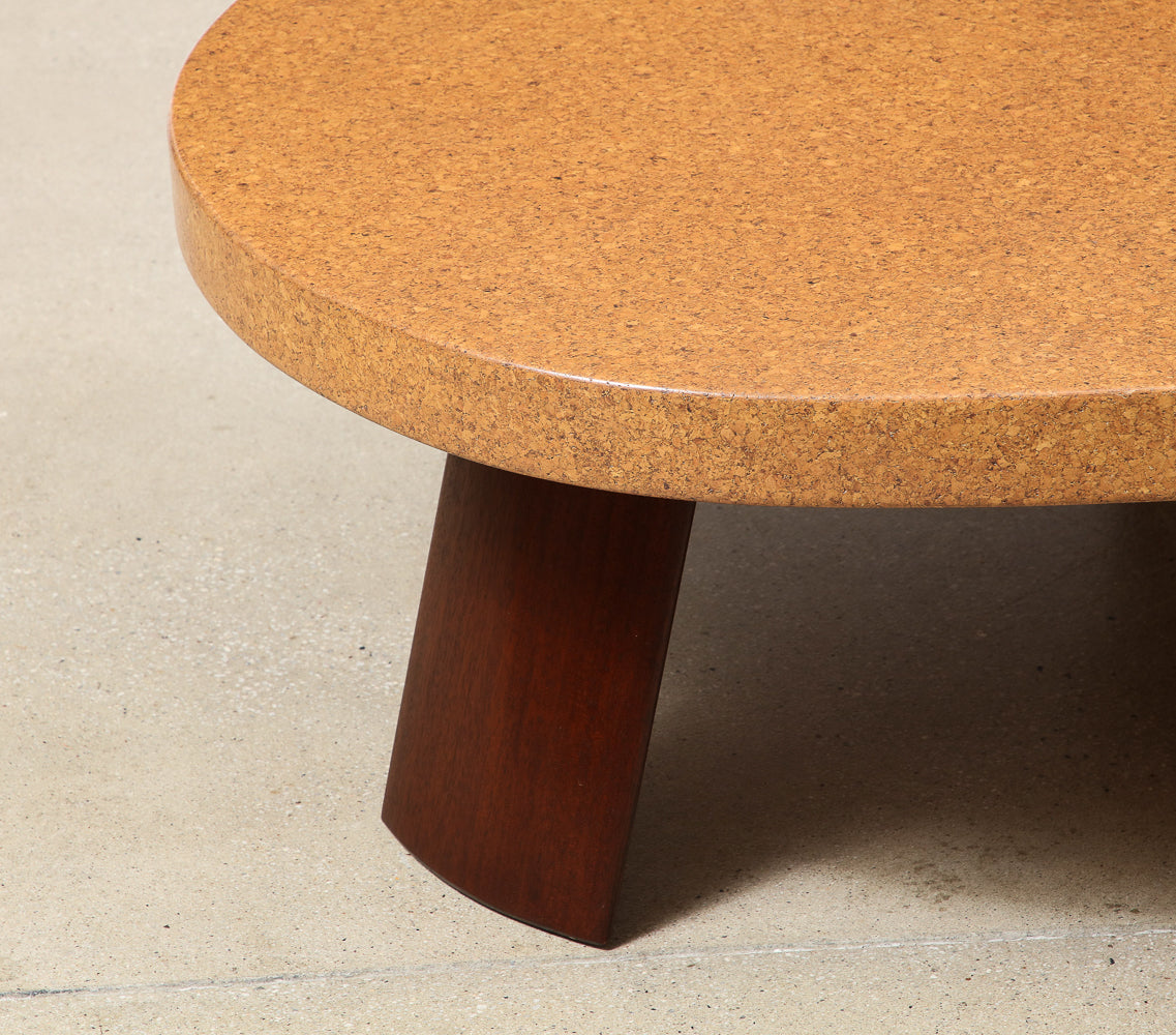 Cork Cocktail Table by Paul Frankl