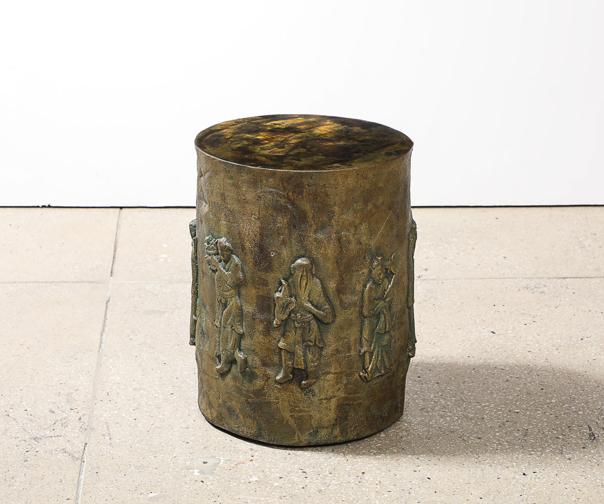 Rare Side Table by Philip & Kelvin LaVerne