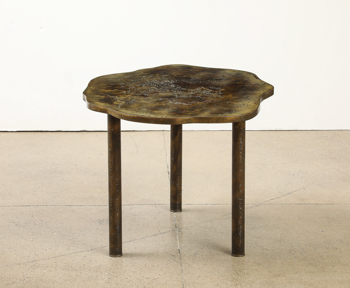 Free-Form Side Table by Philip & Kelvin LaVerne