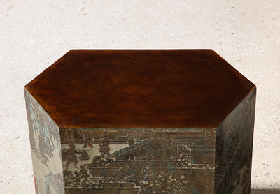 Chan Cube Side Table by Philip & Kelvin LaVerne