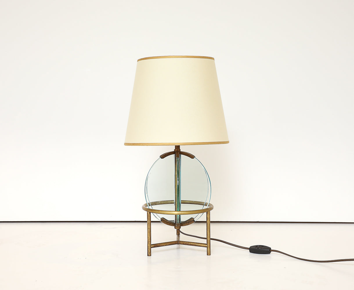 Rare Tilting Table Lamp by Pietro Chiesa for Fontana Arte