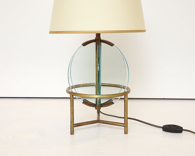 Rare Tilting Table Lamp by Pietro Chiesa for Fontana Arte