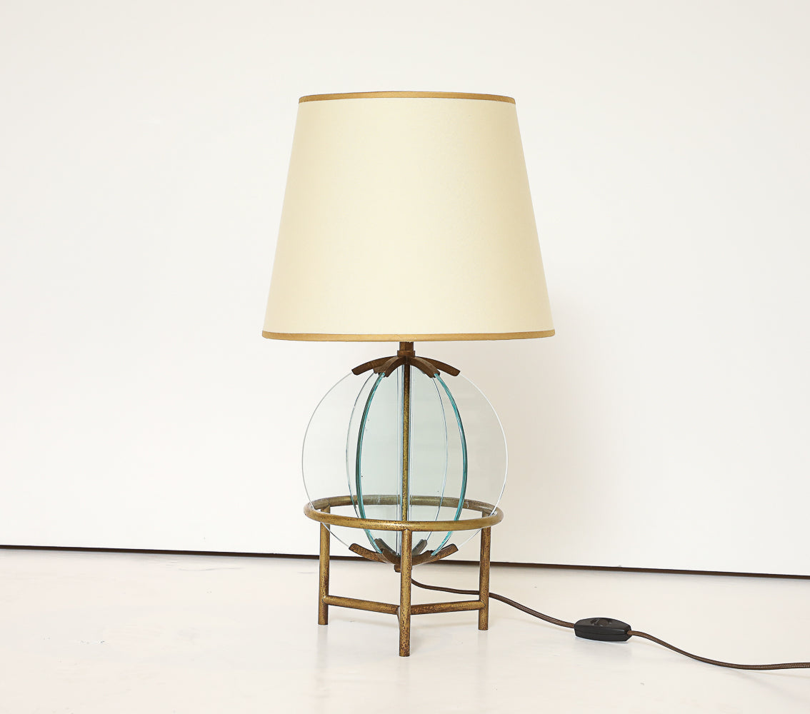 Rare Tilting Table Lamp by Pietro Chiesa for Fontana Arte