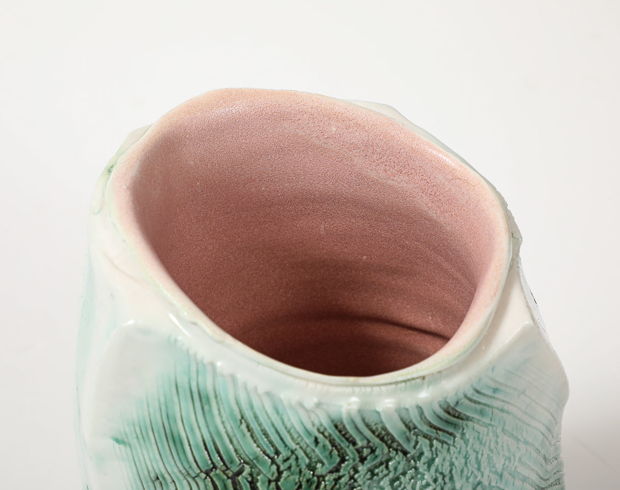 Alluvium Vase #12 by Riley Walzer