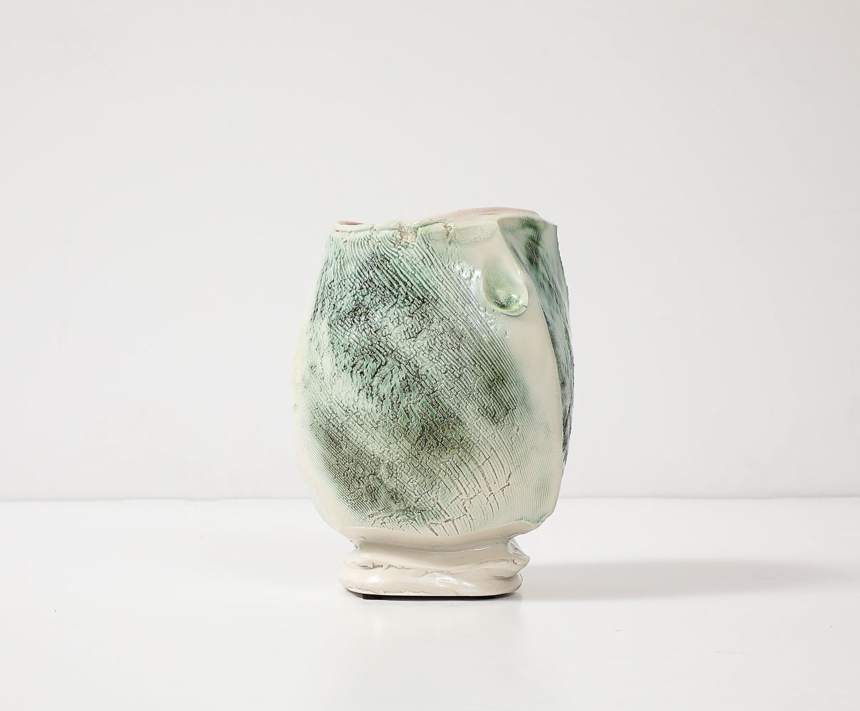 Alluvium Vase #13 by Riley Walzer