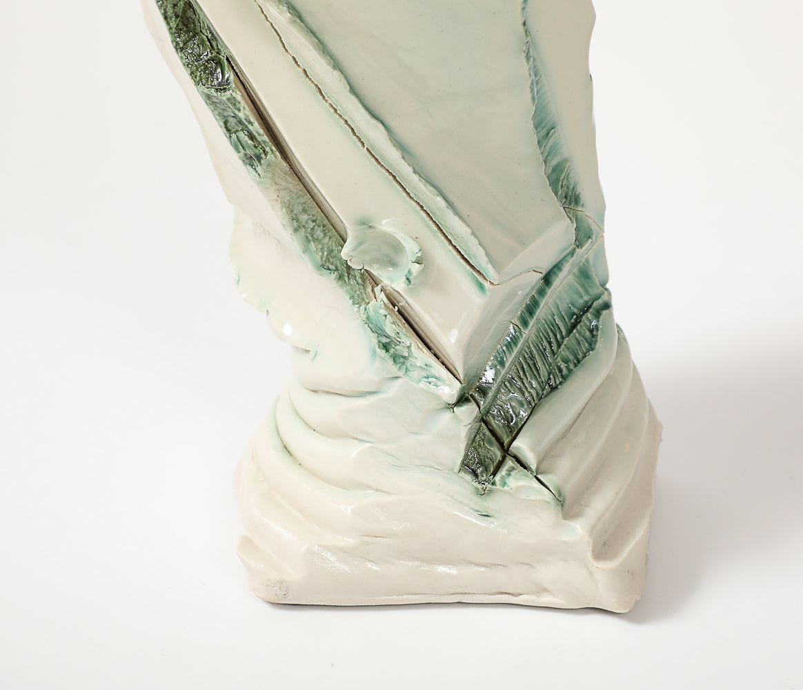 Alluvium Sculptural Vase #11 by Riley Walzer