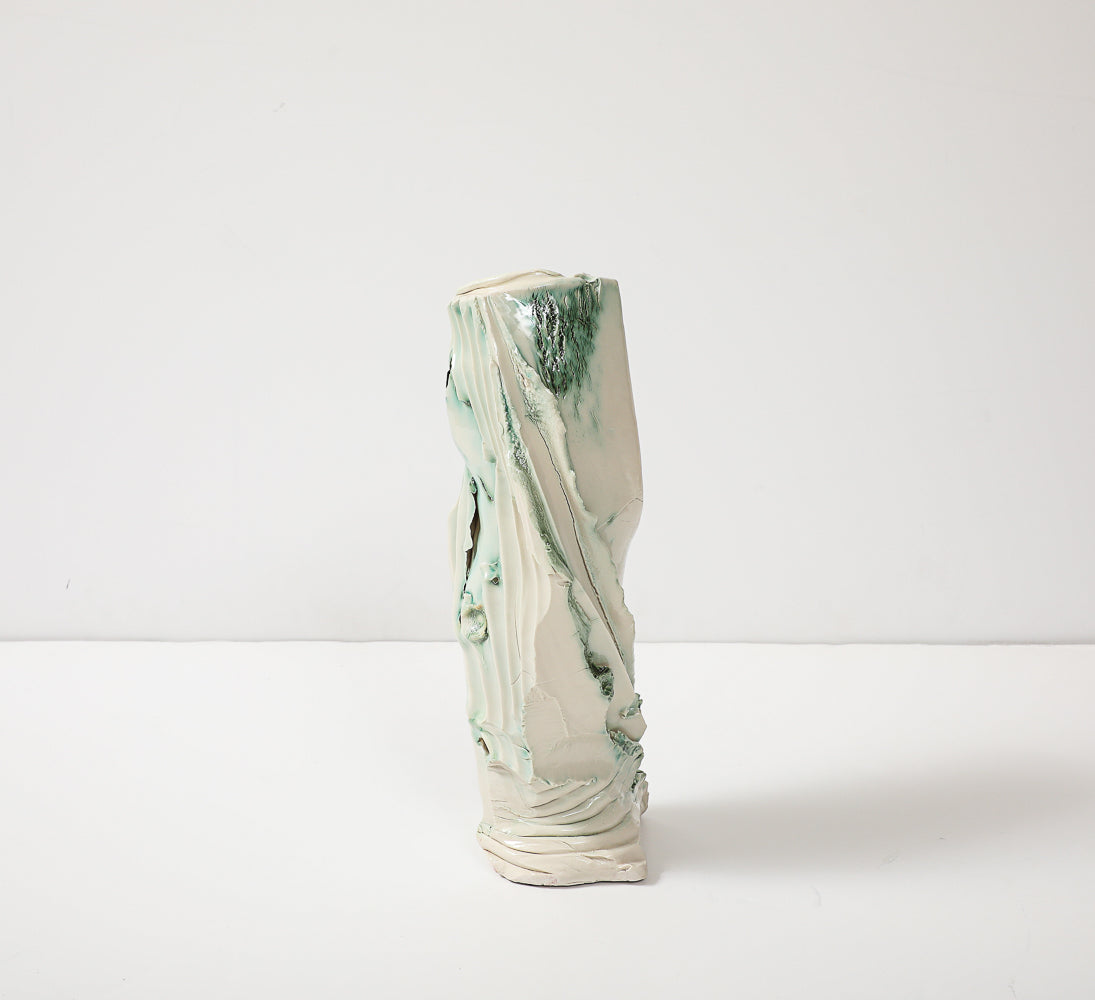 Alluvium Sculptural Vase #11 by Riley Walzer