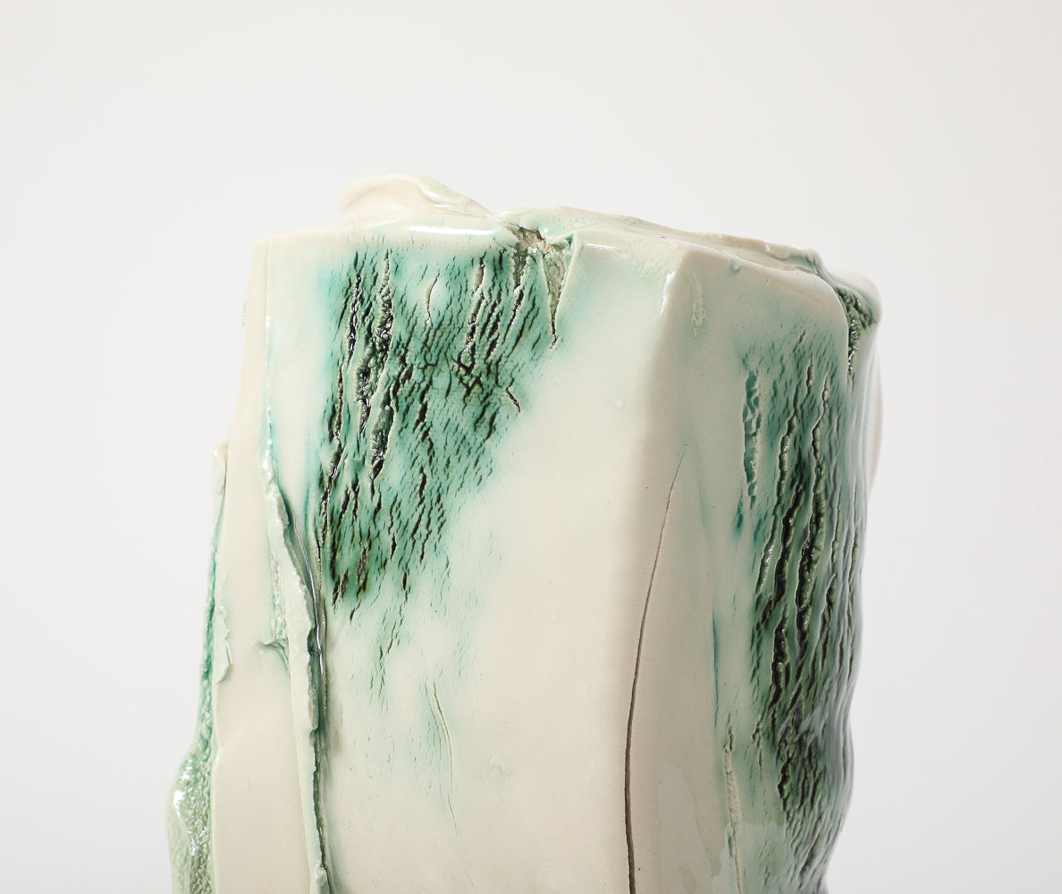 Alluvium Sculptural Vase #11 by Riley Walzer