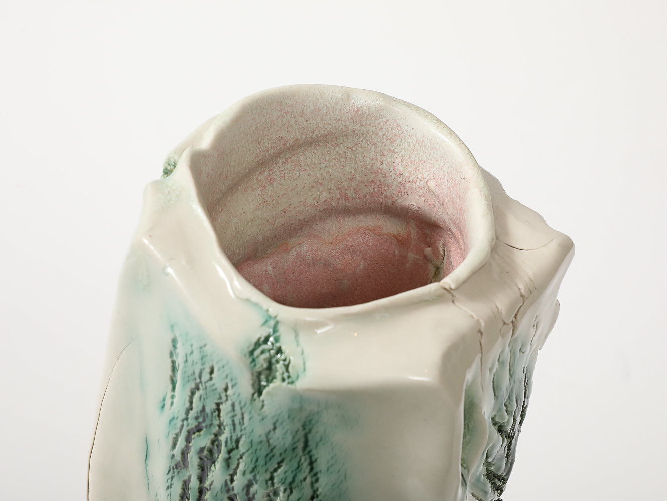 Alluvium Sculptural Vase #11 by Riley Walzer