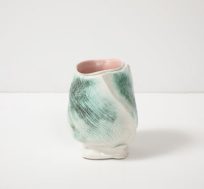 Alluvium Vase #12 by Riley Walzer