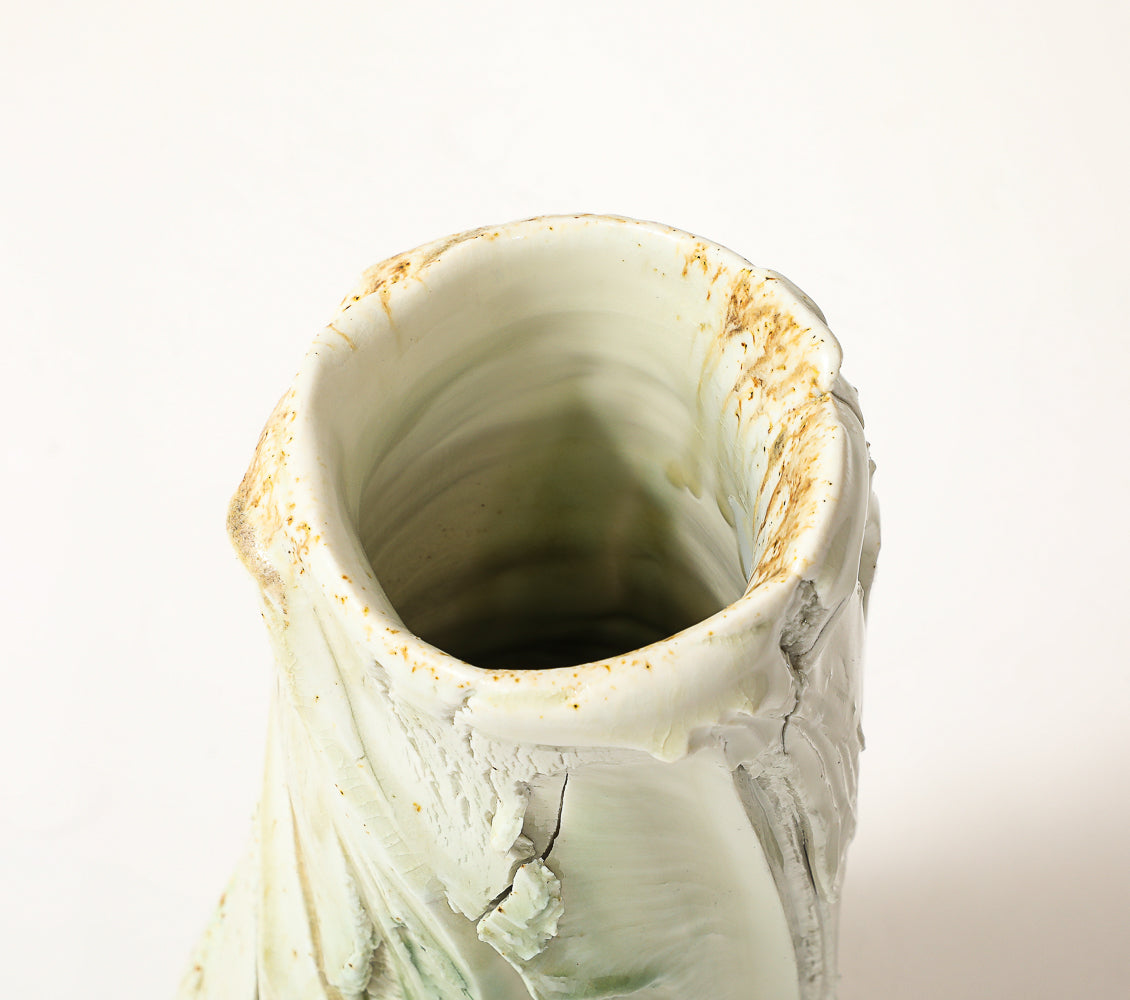 Alluvium Vase #8 by Riley Walzer